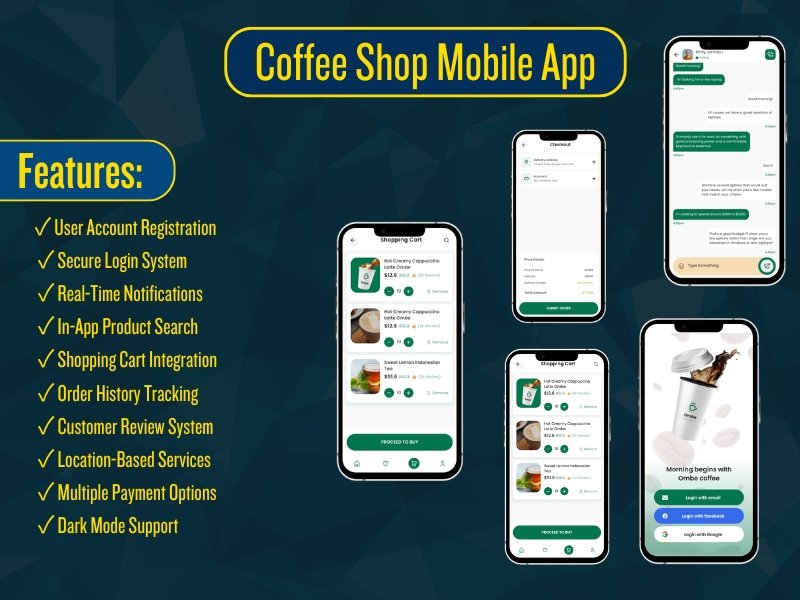 Coffee Shop Mobile App