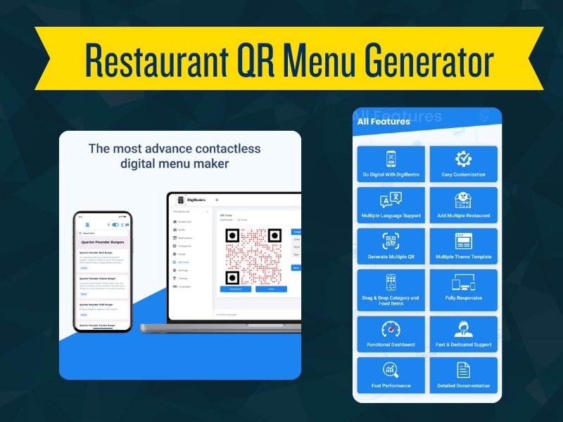 Restaurant QR Menu Generator
